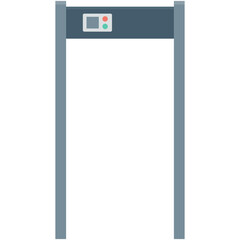 Scanner Gate Vector Icon
