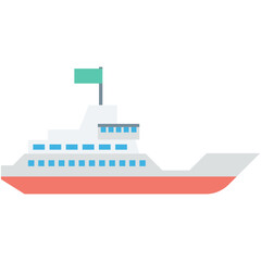 Ship Vector Icon