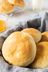 English muffins, English bread, burger bread, Homemade, dough