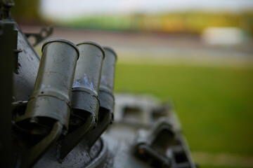 Details and parts of russian military equipment