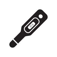 Thermometer Medical Icon Vector Illustration