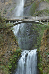 Multnomah Falls in the Columbia River Gorge near Portland, Oregon