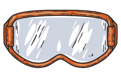 Ski snowboard goggles or glasses for winter sports snowboarding or skiing