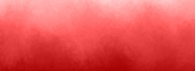 Bright red painted background  grungy gradient texture abstract header banner design