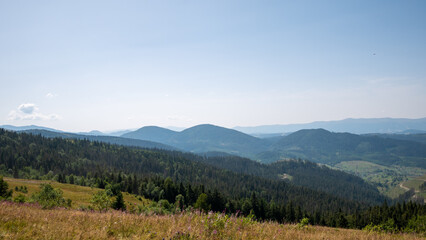 panorama of the mountains