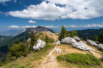 Sommet du Pinet und Mont Granier