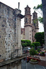 old castle in the city