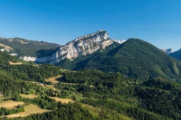 Fototapeta na wymiar Landschaft in der Chartreuse (Savoie)