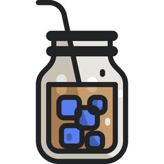 cold coffee icon