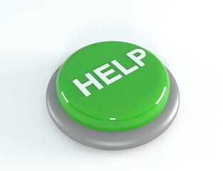 Help button 3d
