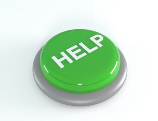 Help button 3d