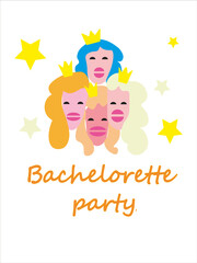 print for bachelorette party and princesses
