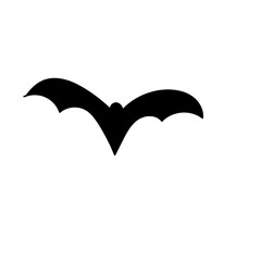 Fototapeta premium flying bat silhouette