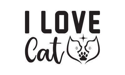 best-cat-dad-ever, Modern brush lettering, Cute slogan about cat, Phrase for wall decor, Cat svg design, postcard, Vector isolated illustration, cat svg