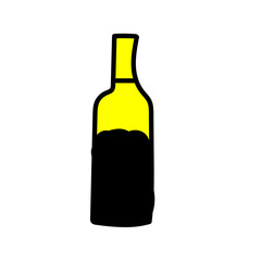 beer bottle illustration