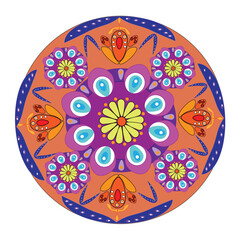 Vector ornament pattern creative design illustration element. Elegant decorative design mandala template.