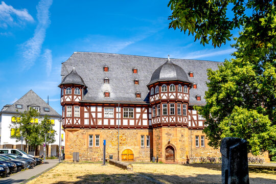 Neues Schloss, Giessen, Hessen, Deutschland 