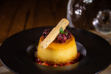 Typical peruvian food and drinks, smoked bacon