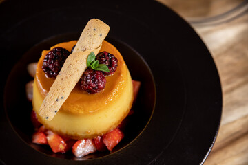 Typical peruvian food and drinks, smoked bacon