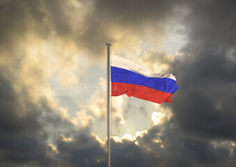 Russia Flag, Russia, Russian Federation