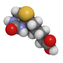 Vitamin B7 (biotin) molecule