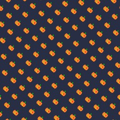 Pattern Halloween Pumpkin