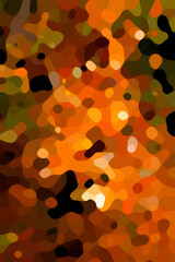 Camouflaged wrapping paper design