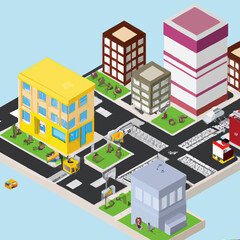 watercolor buildings