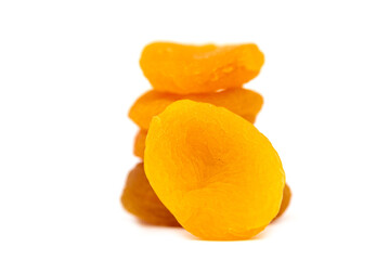 Fototapeta na wymiar dried fresh orange apricot fruit