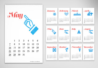Simple Organizer Calendar