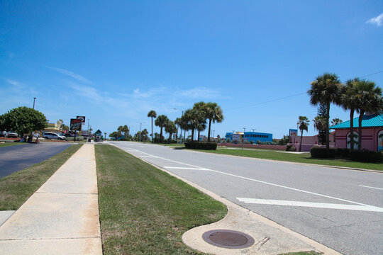 shot of a sign on North Highway 27 in Williston, FL."