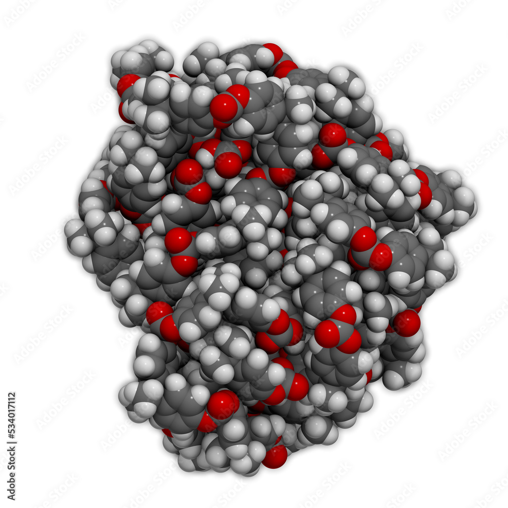 Poster polycarbonate (pc) plastic, chemical structure. made from phosgene and bisphenol a.