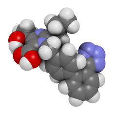 Olmesartan high blood pressure (hypertension) drug.