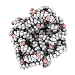 Nylon (nylon-6,6) plastic polymer, chemical structure.