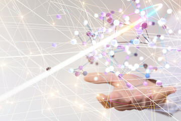 conference Digital Network and data concept 3d