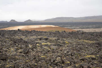Krafla is a caldera of about 10 km and with a 90 km long fissure located in the north of Iceland in the Mývatn region.