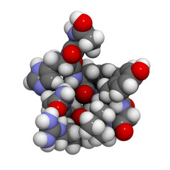 Gonadotropin-releasing hormone (GnRH, Luteinizing-hormone-releasing hormone, LHRH, luliberin), chemical structure