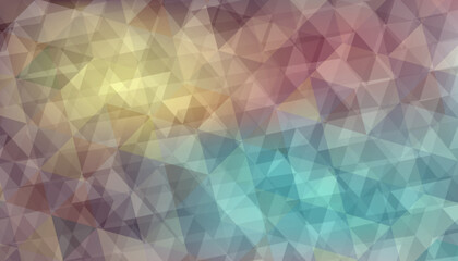 Obraz premium Geometric bright abstract background. Crumpled paper. Background design for magazine, book, banner. Vector.