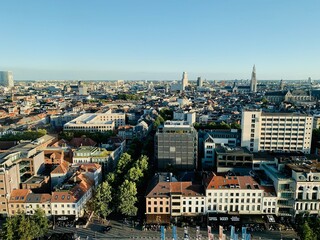 Panorama. Antwerp, Belgium.