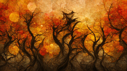 Abstrakte Hintergrund Textur im Halloween und Herbst Still
