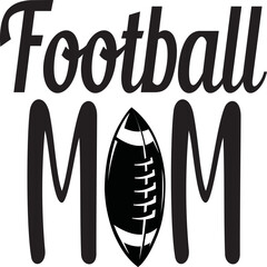 Football SVG And T-Shirt Design