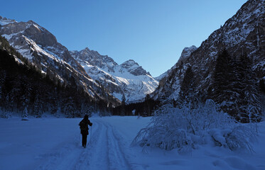 Winterwandern im Oytal, Oberstdorf