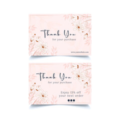 Thank you card, Amazon thank you card, Product insert, Packaging insert, Amazon product insert card, Thank you, Amazon after-sales card, 