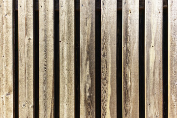 Wooden fence background from old gray boards