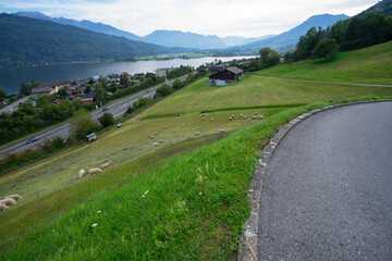 : Mount Pilatus and the valley station in Alpnachstad lie in the heart of Switzerland and are very well connected. They are conveniently reached by car, train or boat trip.