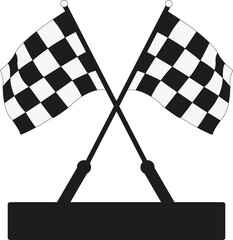 flag, race, checkered, finish, racing, black, competition, white, sport, car, finishing, start, speed, svg vector cut file cricut and for silhouette layered file cross start game flag