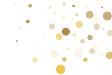 Gold glitter confetti, great design for any purpose. Party decor.