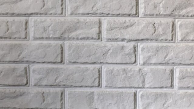 White brick texture, brick wall, close up