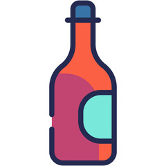Alcohol vector icon