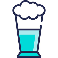 Beer Glass vector icon